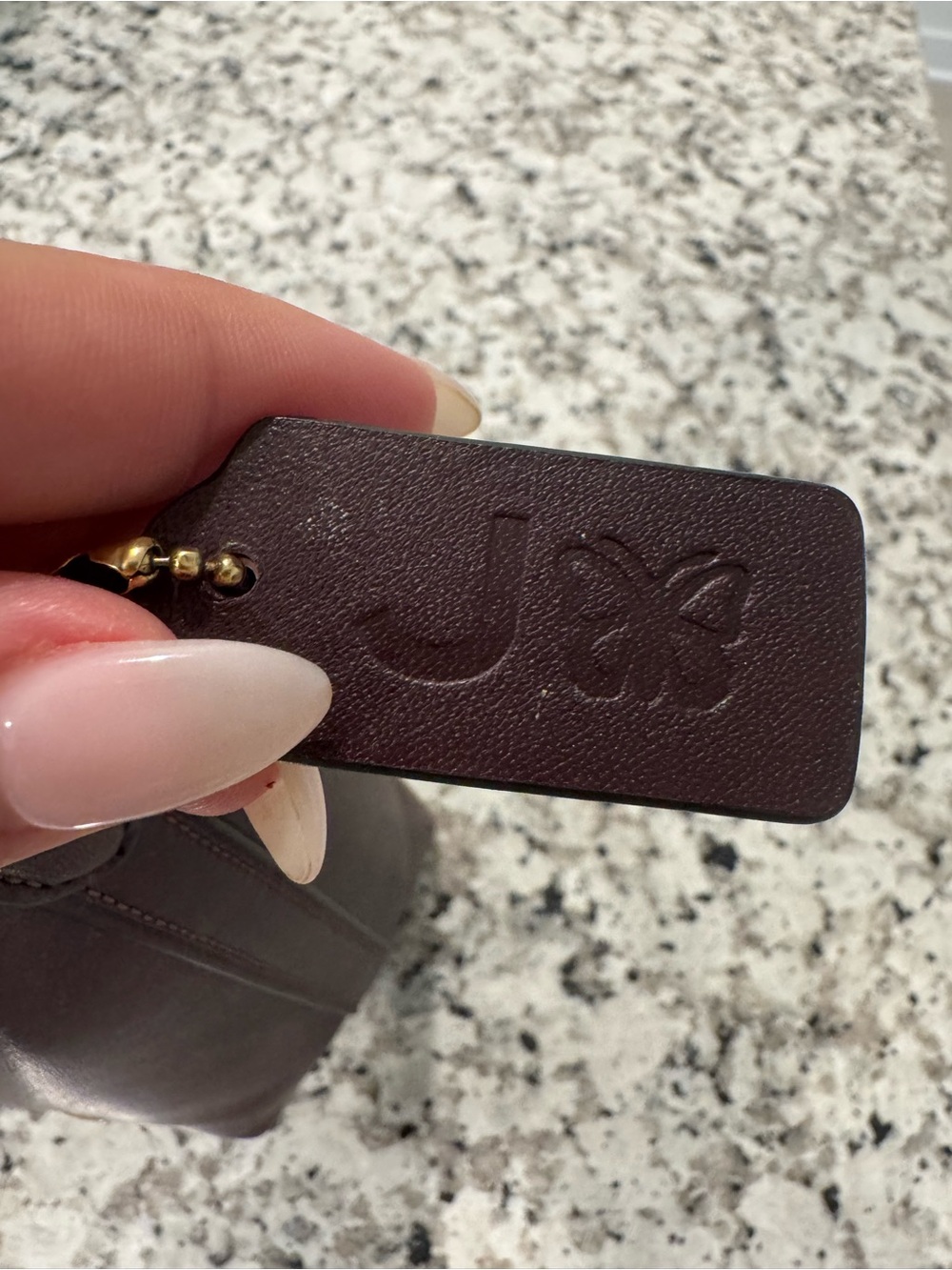 COACH Juliet Shoulder Bag 25 in Black Current - Picture 4 of 4